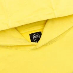 Embroidered Graffiti Hoodie - Light Yellow -Feature Clothing brain dead embroidered graffiti hoodie light yellow 3