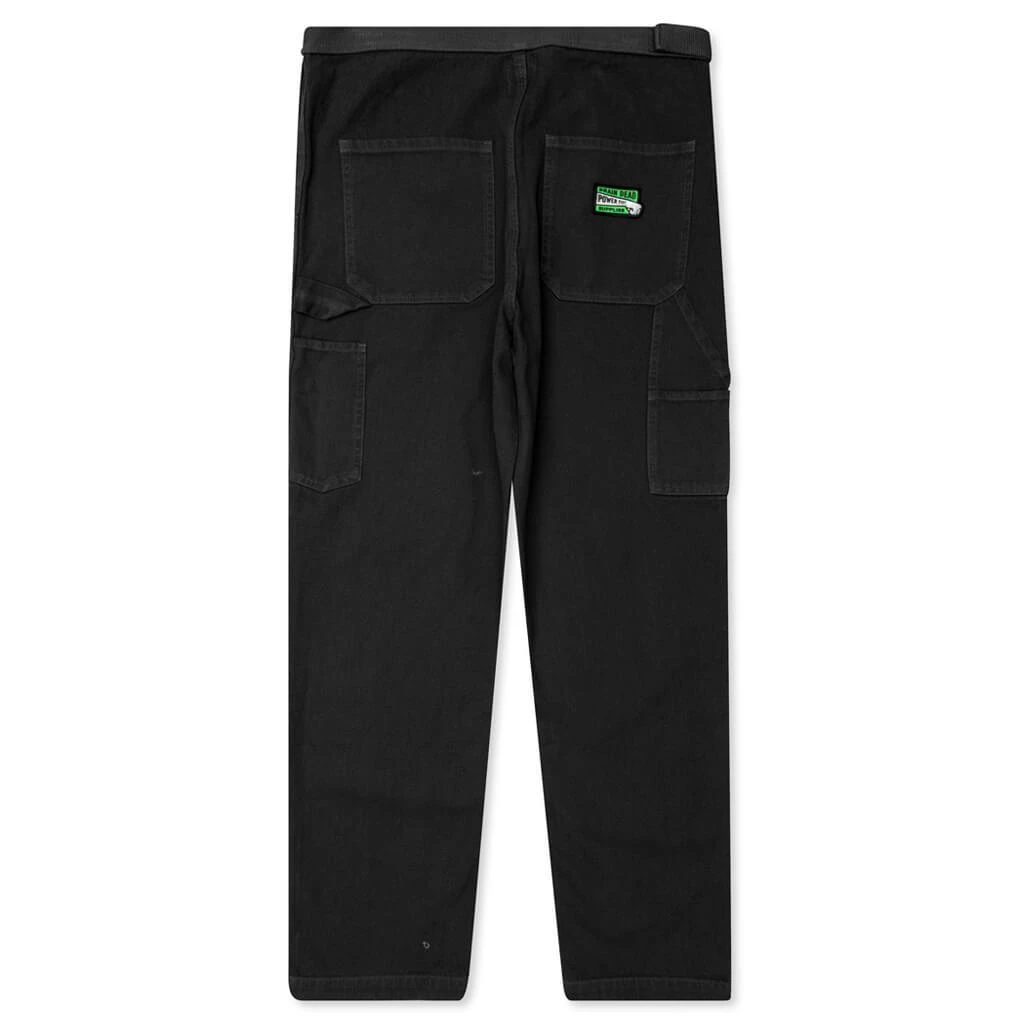 Washed Hard Ware / Soft Wear Carpenter Pant - Black 4 Washed Hard Ware / Soft Wear Carpenter Pant - Black - Image 2