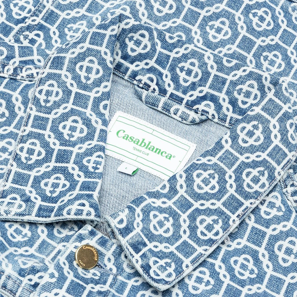 Casablanca Monogram Vintage Wash Jacket - Vintage Wash 5 Casablanca Monogram Vintage Wash Jacket - Vintage Wash - Image 3