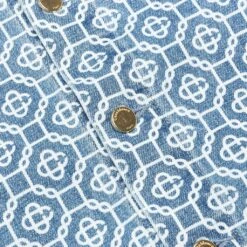 Casablanca Monogram Vintage Wash Jacket - Vintage Wash 10 Casablanca Monogram Vintage Wash Jacket - Vintage Wash -Feature Clothing casablanca monogram vintage wash jacket vintage wash 4