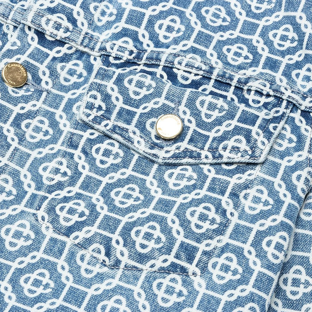 Casablanca Monogram Vintage Wash Jacket - Vintage Wash 7 Casablanca Monogram Vintage Wash Jacket - Vintage Wash - Image 5