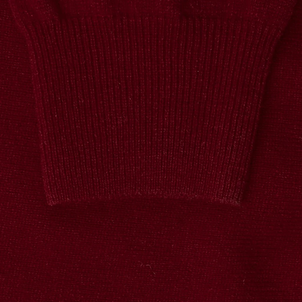 Comme Des Garçons Play Knit Cardigan Red Heart - Burgundy 7 Comme Des Garçons Play Knit Cardigan Red Heart - Burgundy - Image 5