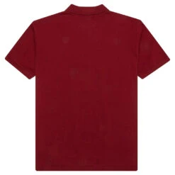 Comme Des Garçons Play Polo Shirt - Burgundy 7 Comme Des Garçons Play Polo Shirt - Burgundy -Feature Clothing comme des garcons play polo shirt burgundy 2