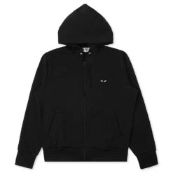 Comme Des Garçons Play Women's Big Black Heart Hooded Sweatshirt - Black