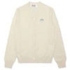 Comme Des Garçons Play Woven V-Neck Cardigan - Natural 2 Comme Des Garçons Play Woven V-Neck Cardigan - Natural -Feature Clothing comme des garcons play woven v neck cardigan natural