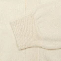 Comme Des Garçons Play Woven V-Neck Cardigan - Natural 11 Comme Des Garçons Play Woven V-Neck Cardigan - Natural -Feature Clothing comme des garcons play woven v neck cardigan natural 4