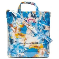 Comme Des Garcons SHIRT X Futura Tote Bag - Blue