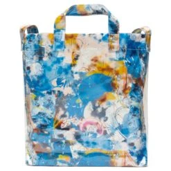 Comme Des Garcons SHIRT X Futura Tote Bag - Blue -Feature Clothing comme des garcons shirt x futura tote bag blue w28611 2 os 3