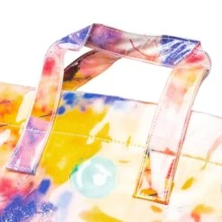 Comme Des Garcons SHIRT X Futura Wide Tote Bag - Yellow -Feature Clothing comme des garcons shirt x futura wide tote bag yellow w28610 3 os 4