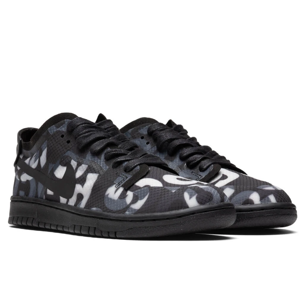 Nike Comme Des Garcons X Women's Dunk - Black/Black 4 Nike Comme Des Garcons X Women's Dunk - Black/Black - Image 2