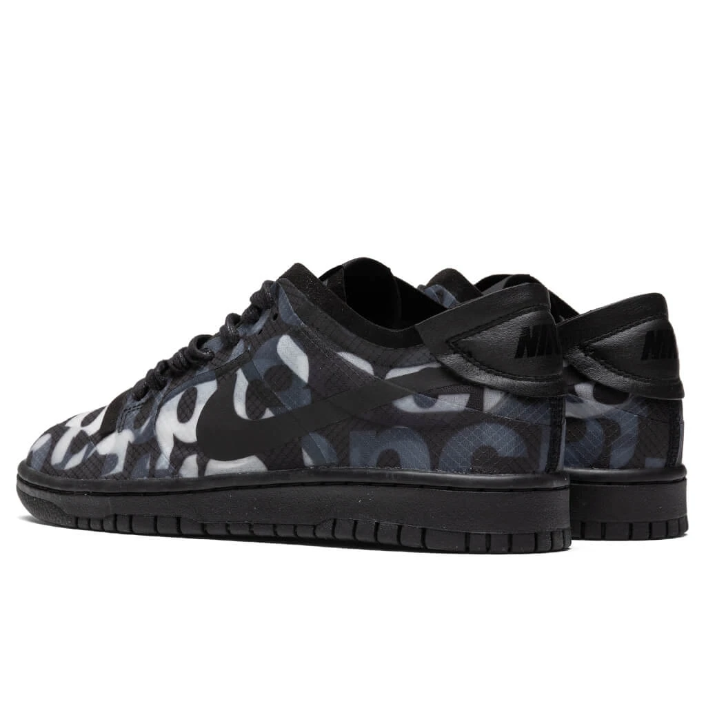 Nike Comme Des Garcons X Women's Dunk - Black/Black 5 Nike Comme Des Garcons X Women's Dunk - Black/Black - Image 3