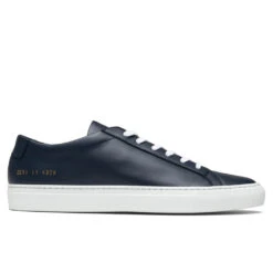 Common Projects Achilles Low White Sole - Navy