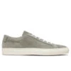 Common Projects Original Achilles Low Suede Contrast Sole - Grey -Feature Clothing common projects original achilles low suede contrast sole grey