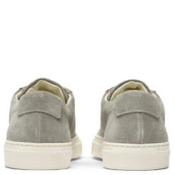 Common Projects Original Achilles Low Suede Contrast Sole - Grey -Feature Clothing common projects original achilles low suede contrast sole grey 4