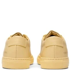 Common Projects Original Achilles Low - Yellow -Feature Clothing common projects original achilles low yellow 4
