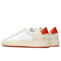 Common Projects Retro 70's - White/Orange 8 Common Projects Retro 70's - White/Orange -Feature Clothing common projects retro 70s whiteorange 3