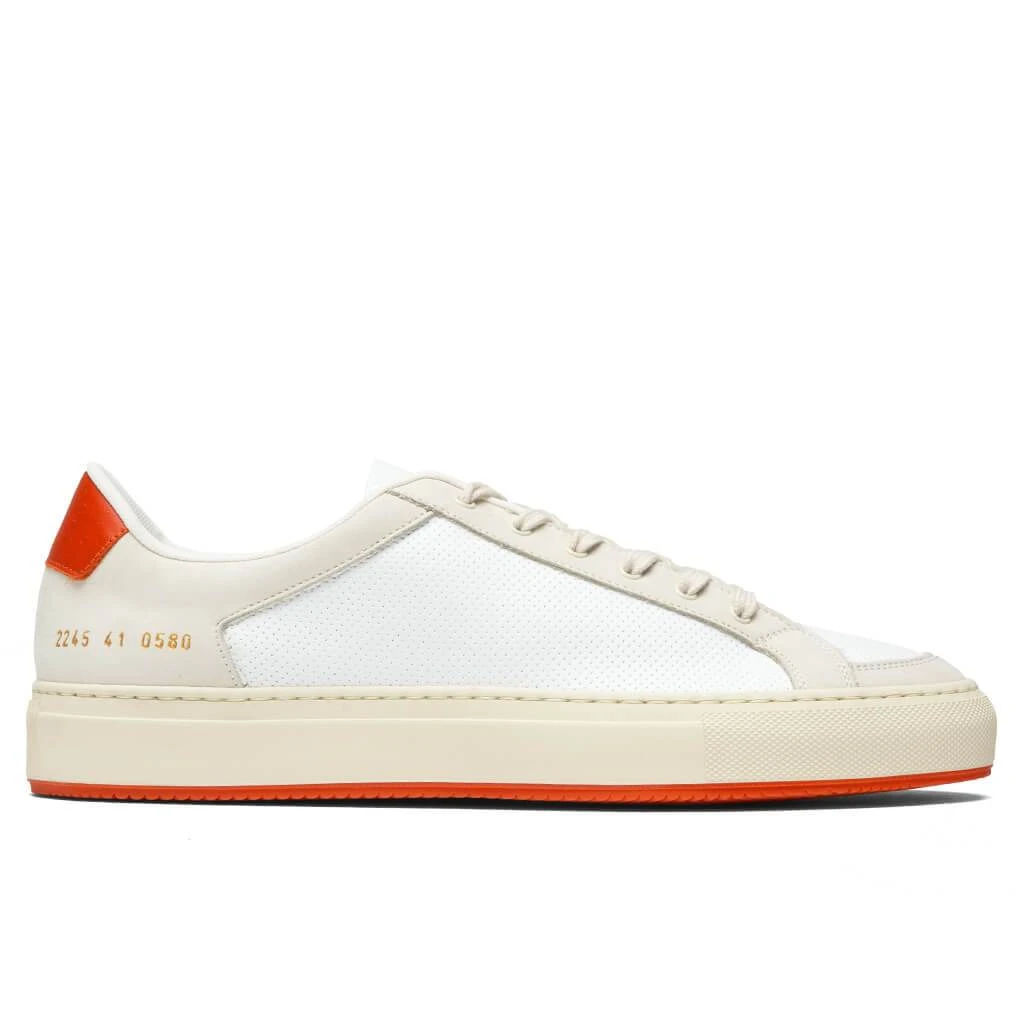 Common Projects Retro 70's - White/Orange 3 Common Projects Retro 70's - White/Orange