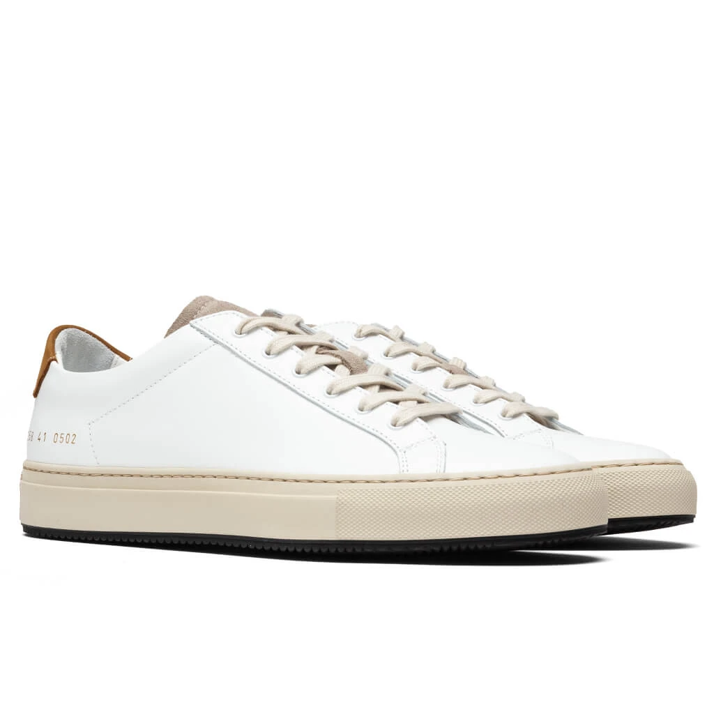 Common Projects Retro Low Special Edition - White/Tan 4 Common Projects Retro Low Special Edition - White/Tan - Image 2
