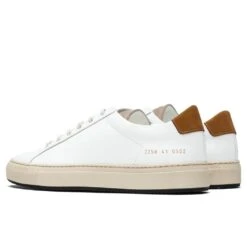 Common Projects Retro Low Special Edition - White/Tan 8 Common Projects Retro Low Special Edition - White/Tan -Feature Clothing common projects retro low special edition whitetan 3