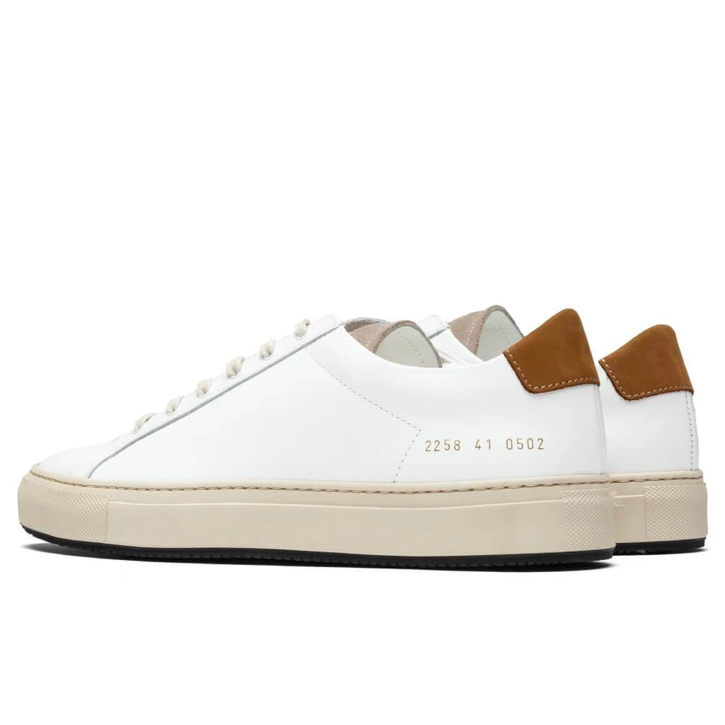Common Projects Retro Low Special Edition - White/Tan 5 Common Projects Retro Low Special Edition - White/Tan - Image 3