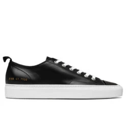 Common Projects Tournament Low Leather - Black/White