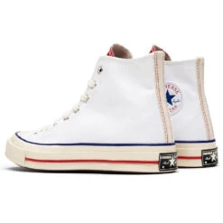 Converse All Star Chuck '70 Hi - White/University Red/Egret -Feature Clothing converse all star chuck 70 hi whiteuniversity redegret 3