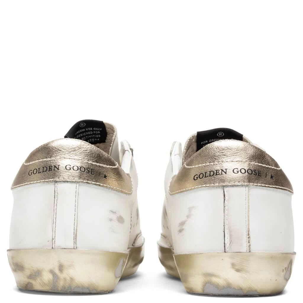 Golden Goose Super-Star Sneakers - White/Gold 6 Golden Goose Super-Star Sneakers - White/Gold - Image 4