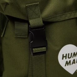 Military Rucksack - Olive -Feature Clothing human made military rucksack olive hm19gd035 olv os 4