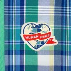 Surf Jacket - Green -Feature Clothing human made surf jacket green 3