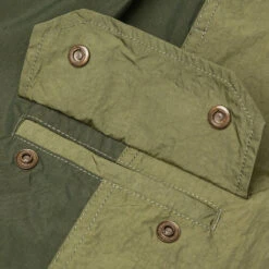 Paneled Nylon Cargo Pants - Olive -Feature Clothing john elliott paneled nylon cargo pants olive 4