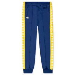 Kappa Kids 222 Banda Rastoriazz Track Pants - Blue/Yellow