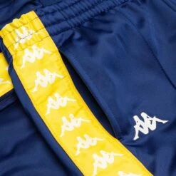 Kappa Kids 222 Banda Rastoriazz Track Pants - Blue/Yellow -Feature Clothing kappa kids 222 banda rastoriazz track pants blueyellow 5