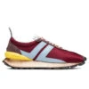Lanvin Nylon Running Sneaker - Burgundy/Light Blue -Feature Clothing lanvin nylon running sneaker burgundylight blue