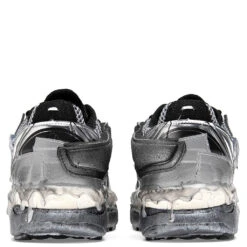 Maison Margiela Fusion Sneaker Low Top - Silver/Black 9 Maison Margiela Fusion Sneaker Low Top - Silver/Black -Feature Clothing maison margiela fusion sneaker low top silverblack 4