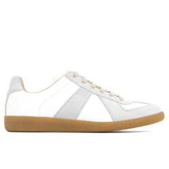 Maison Margiela Replica Low Top Calf Skin - White/Grey