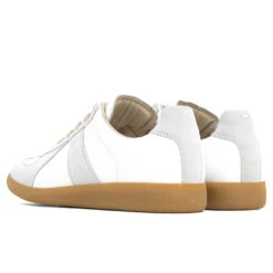 Maison Margiela Replica Low Top Calf Skin - White/Grey -Feature Clothing maison margiela replica low top calf skin whitegrey 3