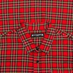 Shirt - Tartan Check -Feature Clothing mastermind world shirt tartan check 3
