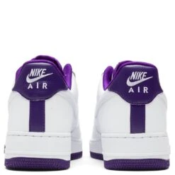 Nike Air Force 1 '07 - White/Voltage Purple -Feature Clothing nike air force 1 07 whitevoltage purple 4