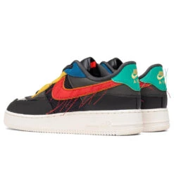 Nike Air Force 1 Low BHM - Dark Smoke Grey/Track Red -Feature Clothing nike air force 1 low bhm dark smoke greytrack red 3