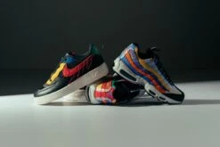 Nike Air Force 1 Low BHM - Dark Smoke Grey/Track Red -Feature Clothing nike air force 1 low bhm dark smoke greytrack red 5