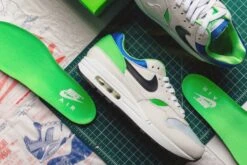Nike Air Max 1 DNA Ch. 1 - White/Royal Blue/Scream Green 13 Nike Air Max 1 DNA Ch. 1 - White/Royal Blue/Scream Green -Feature Clothing nike air max 1 dna ch 1 whiteroyal bluescream green 6