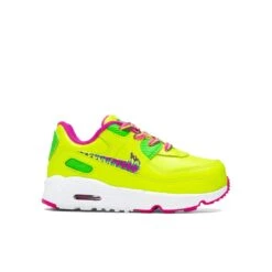 Nike Air Max 90 LTR (TD) - Volt/Multi/Fire Pink/Green Strike