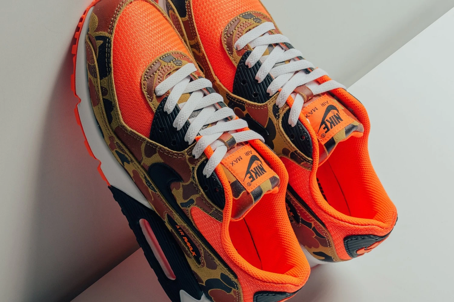 Nike Air Max 90 SP "Orange Duck Camo" - Total Orange/Black 8 Nike Air Max 90 SP "Orange Duck Camo" - Total Orange/Black - Image 6