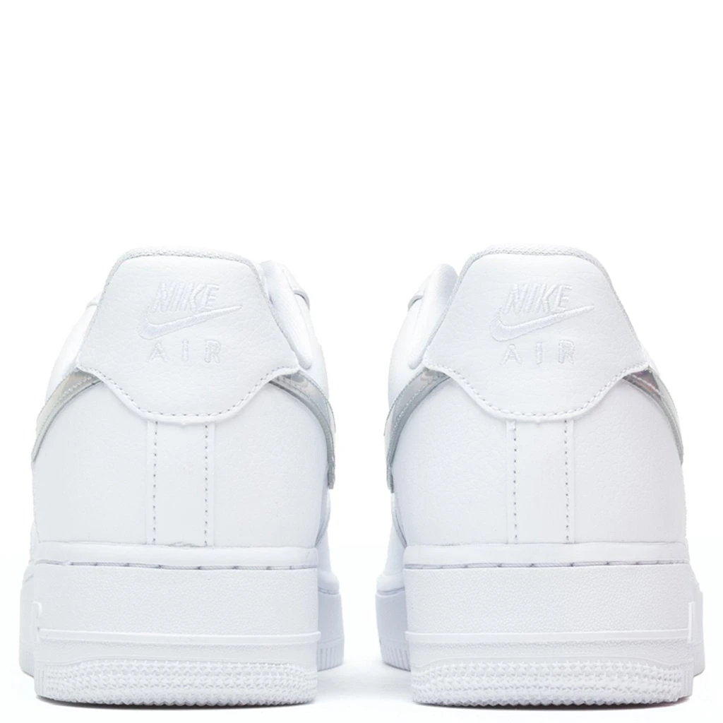 Nike Women's Air Force 1 '07 Essential - White/White 6 Nike Women's Air Force 1 '07 Essential - White/White - Image 4