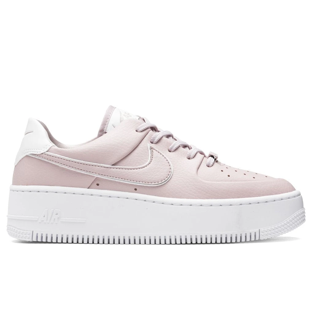 Nike Women's Air Force 1 Sage Low - Platinum Violet/White 3 Nike Women's Air Force 1 Sage Low - Platinum Violet/White