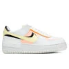 Nike Women's Air Force 1 Shadow - Summit White/Crimson Tint 1 Nike Women's Air Force 1 Shadow - Summit White/Crimson Tint -Feature Clothing nike womens air force 1 shadow summit whitecrimson tint