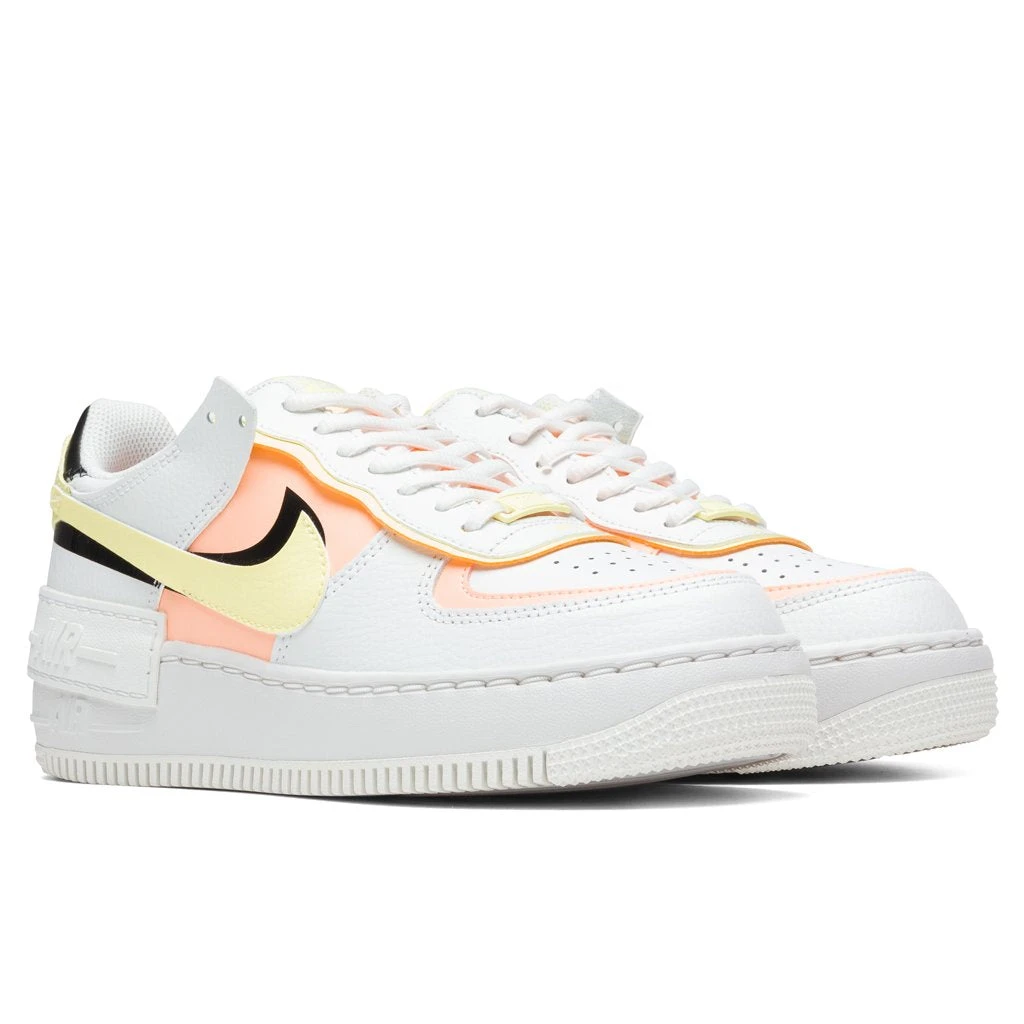 Nike Women's Air Force 1 Shadow - Summit White/Crimson Tint 4 Nike Women's Air Force 1 Shadow - Summit White/Crimson Tint - Image 2