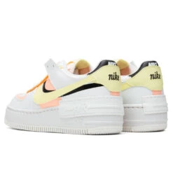 Nike Women's Air Force 1 Shadow - Summit White/Crimson Tint 8 Nike Women's Air Force 1 Shadow - Summit White/Crimson Tint -Feature Clothing nike womens air force 1 shadow summit whitecrimson tint 3