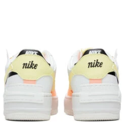 Nike Women's Air Force 1 Shadow - Summit White/Crimson Tint 9 Nike Women's Air Force 1 Shadow - Summit White/Crimson Tint -Feature Clothing nike womens air force 1 shadow summit whitecrimson tint 4