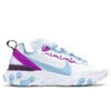 Nike Women's React Element 55 - Football Grey/Psychic Blue 2 Nike Women's React Element 55 - Football Grey/Psychic Blue -Feature Clothing nike womens react element 55 football greypsychic blue